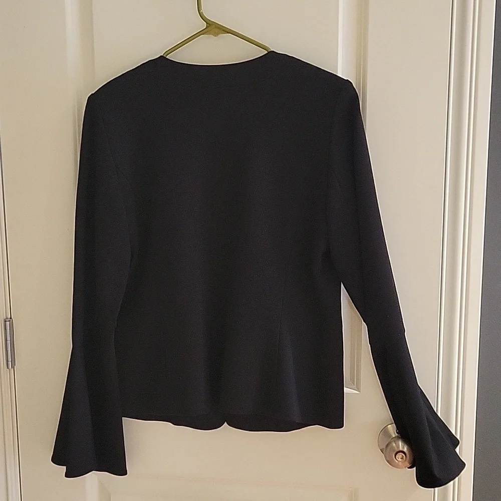 Anthropologie Cartonnier Blazer, Volume Bell Sleeve - Picture 2 of 10